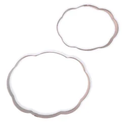 Set de 2 Cortadores de Galletas Placa Estilo 3