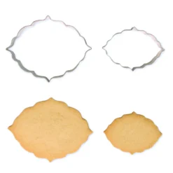 Set de 2 Cortadores de Galletas Placa Estilo 6