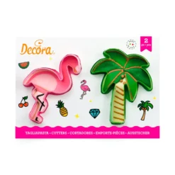 Set de 2 Cortadores Fiesta Tropical