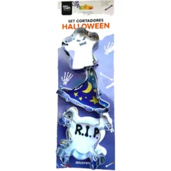 Set de 3 Cortadores Halloween
