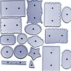 Set de Cortadores Placas y Etiquetas (17 uds)