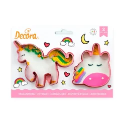Set de 2 Cortadores Unicornio