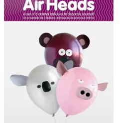 Set de 6 Globos Animales