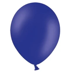 Set de 100 Globos Azul Real Pastel 23 cm