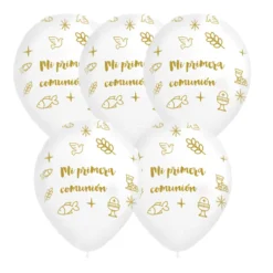 Set de 50 Globos Primera Comunión