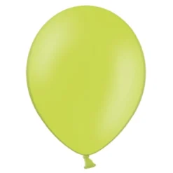 Set de 50 Globos Verde Lima Pastel 30 cm