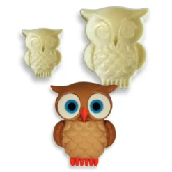 Set de 2 moldes Lechuza