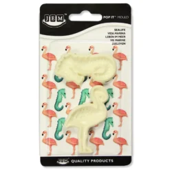 Set de 2 Moldes para Fondant Vida Marina