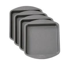 Set de 4 Moldes para Layer Cakes Cuadrados 15cm