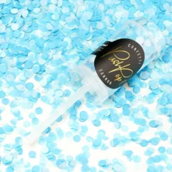 Set de 12 Push Pop Confetti Azul Mix