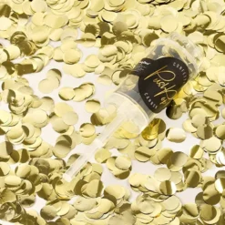 Set de 12 Push Pop Confetti Oro