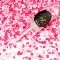 Set de 12 Push Pop Confetti Rosa Mix