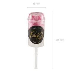 Set de 12 Push Pop Confetti Rosa Mix