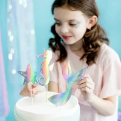 Set de 3 Toppers Sirena Party