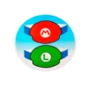 Set de 8 Viseras Super Mario y Luigi