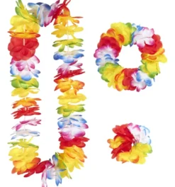 Set Hawaiano Multicolor