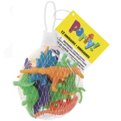 Set 12 Juguetes Dinosaurios Multicolor