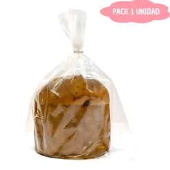 Set Molde de Papel para Panettone + Envoltorio + Cierre - 500 gr