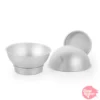 Set 2 Moldes Aluminio Semiesféricos + 2 Bases - Balón