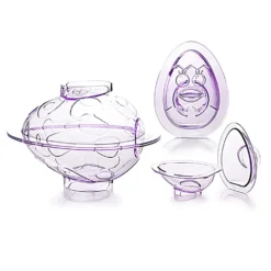Set 3 Moldes Huevo de Pascua 3D