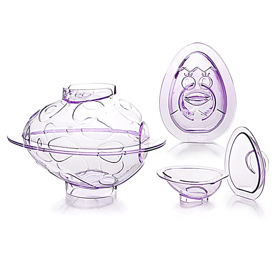 Set 3 Moldes Huevo de Pascua 3D