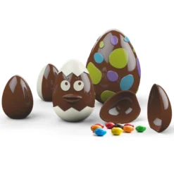 Set 3 Moldes Huevo de Pascua 3D