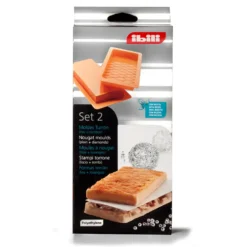 Set 2 Moldes Turrón Liso y Rombos