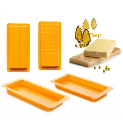 Set 2 Moldes Turrón Tronco y Onzas