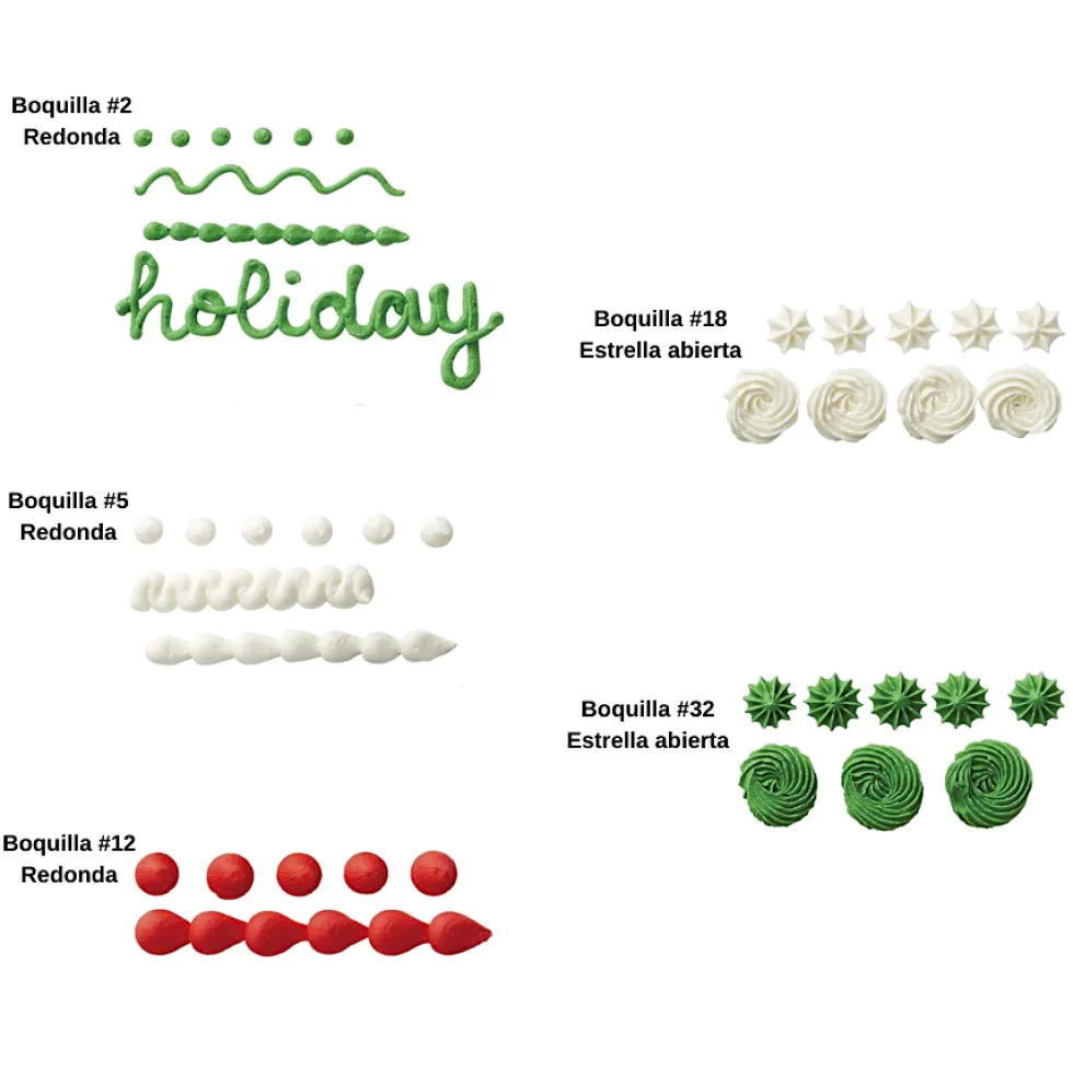 Set Para Decorar Galletas Navidad - Wilton