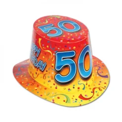 Sombrero de Copa 50 Cumpleaños