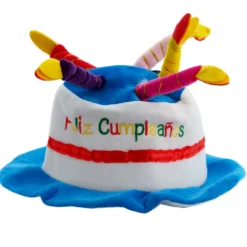 Sombrero Feliz Cumpleaños Azul
