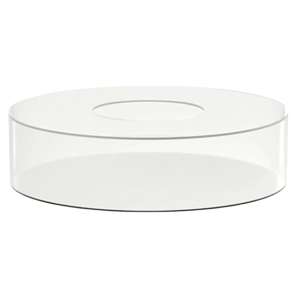 Soporte Redondo Transparente para Tartas 20 cm x 10 cm