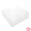 Soportes Cuadrados Transparentes para Tartas - 20 y 30 cm