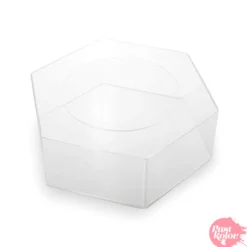 Soportes Hexagonales Transparentes para Tartas 20 y 30 cm