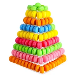 Soporte Transparente para Macarons - Cuadrado 44 cm