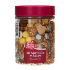 Sprinkles 3D Puppy Love 70 gr - Funcakes