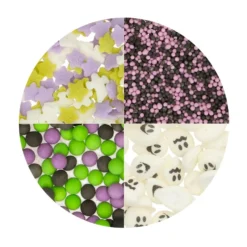 Sprinkles 4 en 1 - Mix Spooky Halloween - Wilton