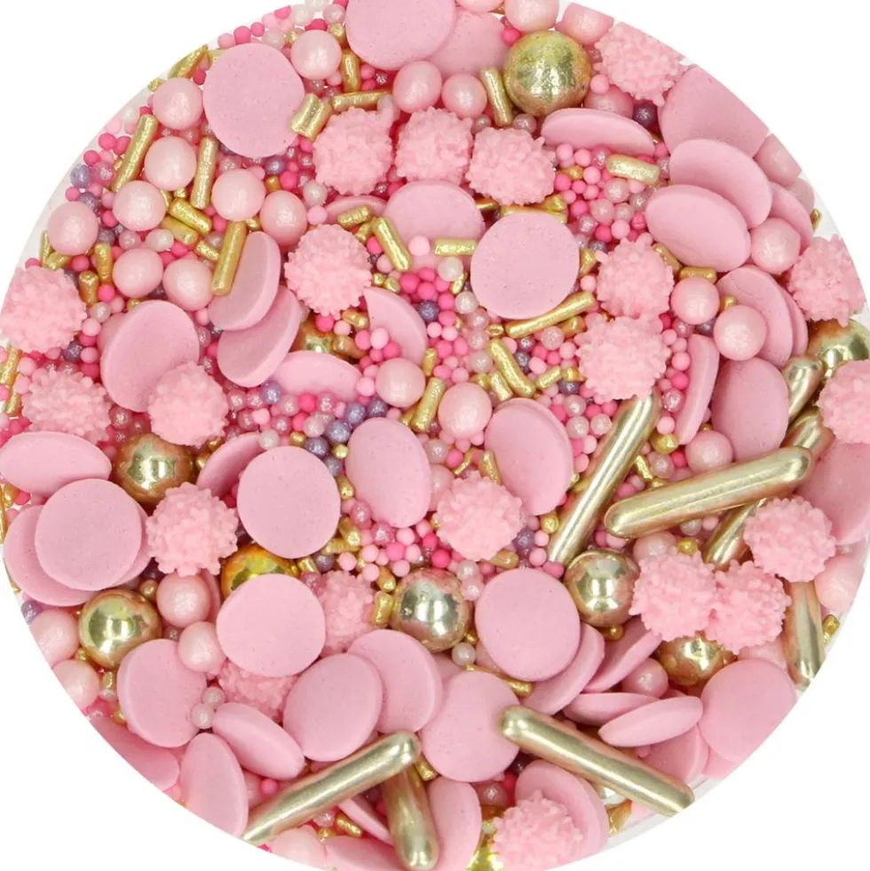 Sprinkles Medley Glamour Pink 65 gr - FunCakes