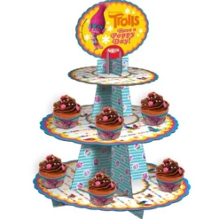Stand para Cupcakes Trolls