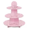 Stand para Cupcakes color Rosa