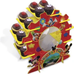 Stand para cupcakes y Dulces 3D Mickey 28 cm