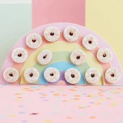 Stand para Donuts Arco Iris