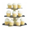 Stand para Dulces y Cupcakes Gold & Black