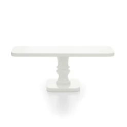 Stand para Tarta candy Rectangular Blanco 30 x 10 cm