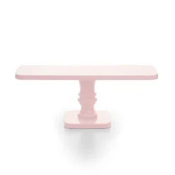 Stand para Tarta Candy Rectangular Rosa 30 x 10 cm