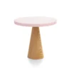 Stand para Tarta Natural Redondo Rosa de 25 cm