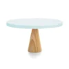 Stand para Tarta Natural Redondo Azul de 30 cm
