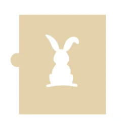 Stencil Conejo de Pascua 5 cm