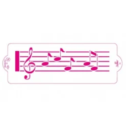Stencil partitura 30cm