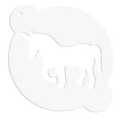 Stencil Unicornio 11cm